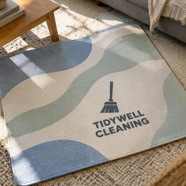 Customer photo of a custom foam play mat