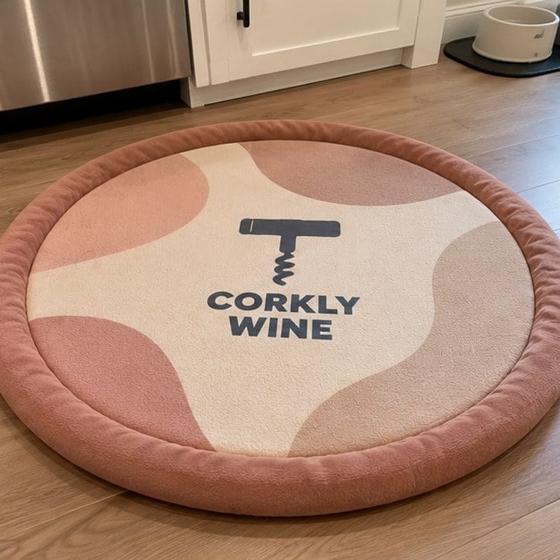 Customer photo of a custom pet play mat