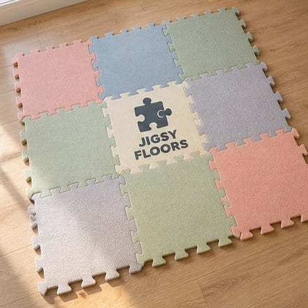 Custom Puzzle Tile Play Mats